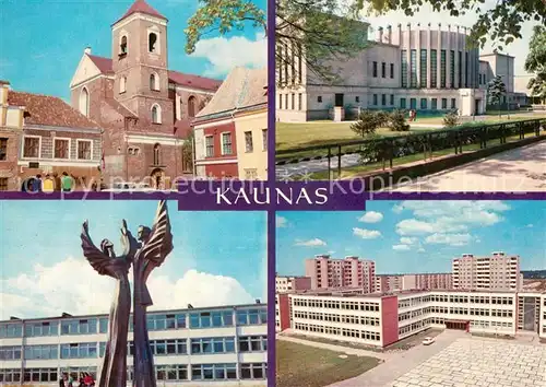 AK / Ansichtskarte Kaunas_Kowno Snamiescio fragmentas Jaunyste Kaunas Kowno