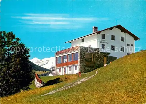 AK / Ansichtskarte Brandberg_Tirol Berggasthaus Steinerkogel Brandberg Tirol