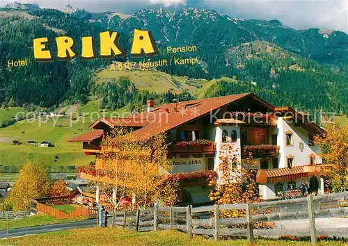 AK / Ansichtskarte Kampl Hotel Pension Erika Kampl