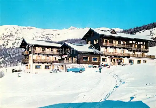 AK / Ansichtskarte Livigno Hotel Teola Winter Livigno
