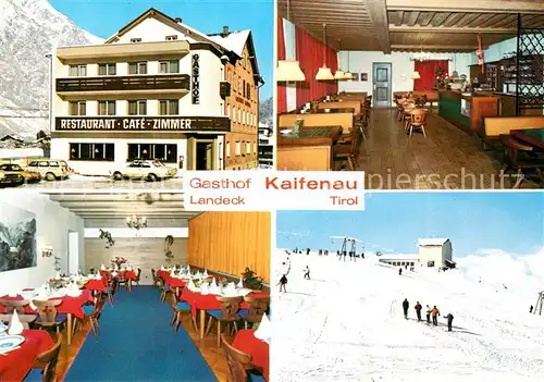 AK / Ansichtskarte Landeck_Tirol Gasthof Kaifenau Winter Landeck Tirol