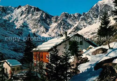 AK / Ansichtskarte Macugnaga Alpe Bill sfondo Monte Rosa Macugnaga
