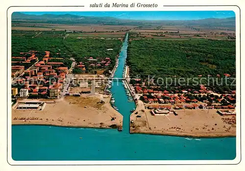 AK / Ansichtskarte Marina_di_Grosseto Fliegeraufnahme Marina_di_Grosseto