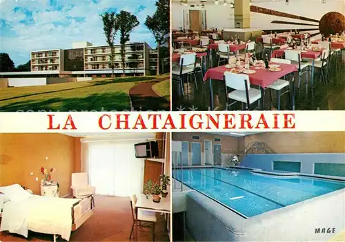 AK / Ansichtskarte La_Chataigneraie Centre de Reeducation et de Readaptation Fonctionnelles e Menucourt La_Chataigneraie