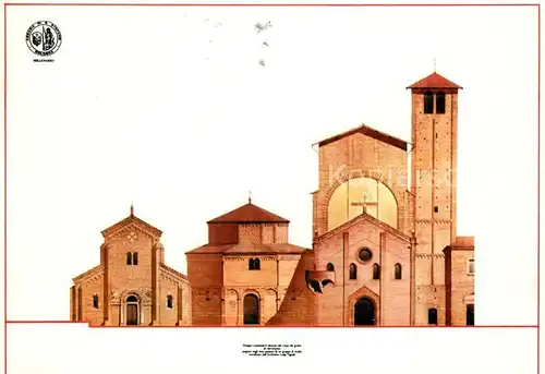 AK / Ansichtskarte Bologna Basilica di San Stefano Bologna