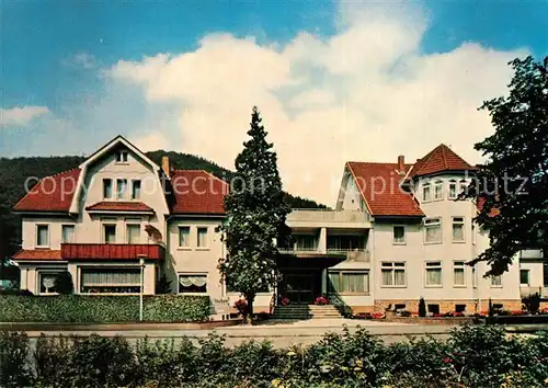 AK / Ansichtskarte Bad_Lauterberg Parksanatorium Weber Mueller Bad_Lauterberg