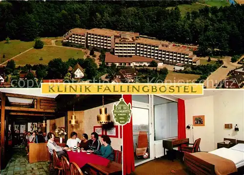 AK / Ansichtskarte Fallingbostel Klinik Fallingbostel Restaurant Patientenzimmer Fallingbostel