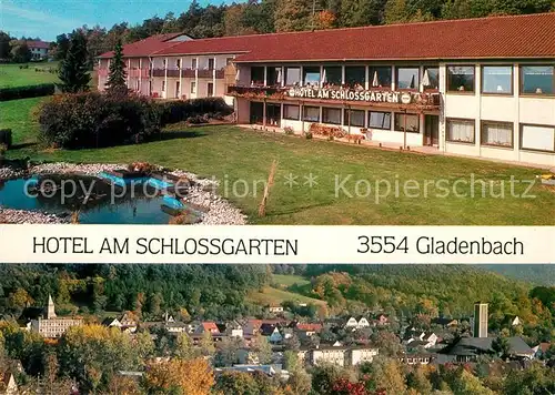 AK / Ansichtskarte Gladenbach Hotel am Schlossgarten Gladenbach