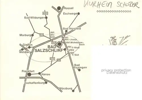 AK / Ansichtskarte Bad_Salzschlirf Kurheim Schober Bad_Salzschlirf