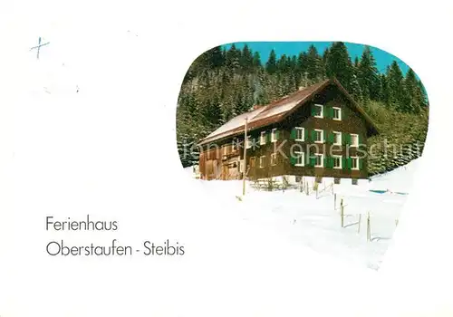 AK / Ansichtskarte Steibis Ferienhaus Oberstaufen Steibis