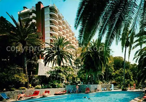 AK / Ansichtskarte Bordighera Piscina e Hotel Cup Ampelio Complesso Conca d Africa Bordighera