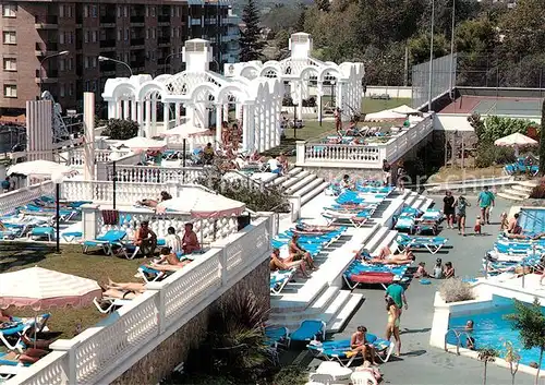 AK / Ansichtskarte Lloret_de_Mar Hotel Selvamar Jardines Piscina Lloret_de_Mar