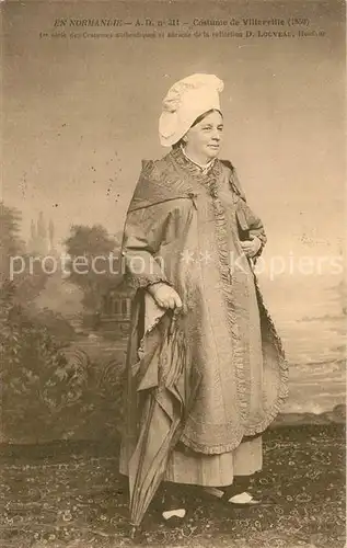 AK / Ansichtskarte Villerville_sur_Mer Costume Trachten Villerville_sur_Mer