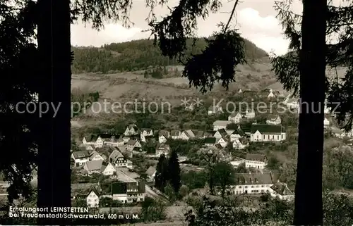 AK / Ansichtskarte Leinstetten Ansicht vom Waldrand aus Erholungsort im Schwarzwald Leinstetten