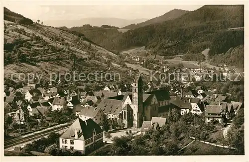 AK / Ansichtskarte Alpirsbach Panorama Luftkurort im Schwarzwald Alpirsbach