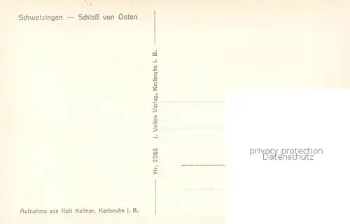 AK / Ansichtskarte Schwetzingen Schloss Schwetzingen