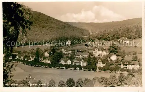 AK / Ansichtskarte Bad_Herrenalb Panorama Kurort im Schwarzwald Bad_Herrenalb