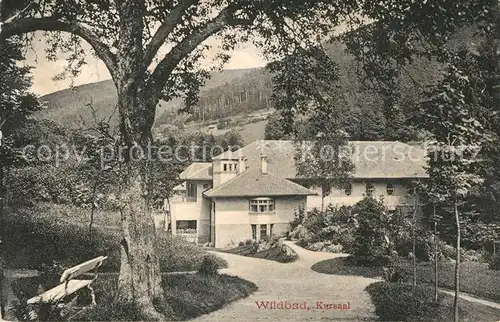 AK / Ansichtskarte Bad_Wildbad Kursaal Kurort im Schwarzwald Bad_Wildbad