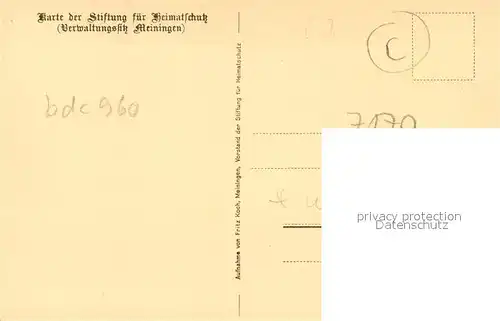 AK / Ansichtskarte Schwaebisch_Hall Partie an der Michaeliskirche Karte der Stiftung fuer Heimatschutz Schwaebisch Hall