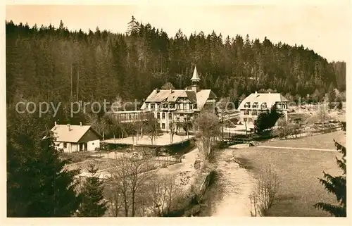AK / Ansichtskarte Villingen Schwenningen Hotel Haus Kirneck im Schwarzwald Villingen Schwenningen
