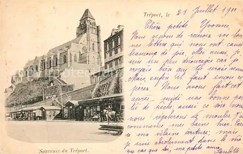 AK / Ansichtskarte Le_Treport Eglise Le_Treport