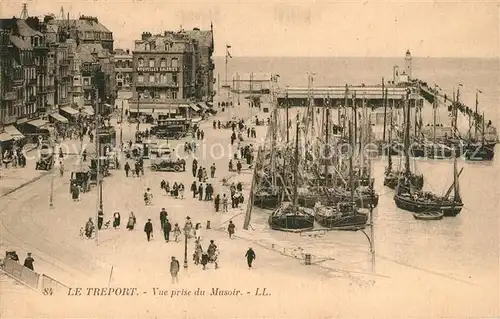 AK / Ansichtskarte Le_Treport Vue prise du Masoir Port Le_Treport