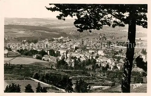 AK / Ansichtskarte Langogne Vue generale Cote Nord Langogne