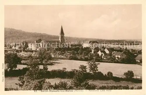AK / Ansichtskarte Saint Honore les Bains Panorama Cote Nord Saint Honore les Bains