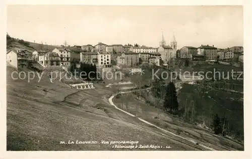 AK / Ansichtskarte La_Louvesc Vue panoramique Pelerinage a Saint Regis La_Louvesc