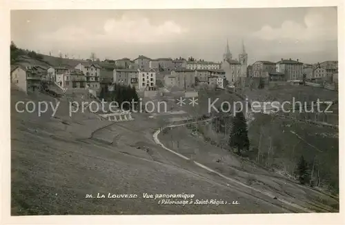 AK / Ansichtskarte La_Louvesc Vue panoramique Pelerinage a Saint Regis La_Louvesc