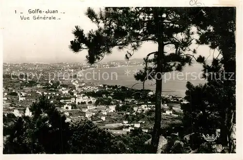 AK / Ansichtskarte Golfe Juan Vue generale Golfe Juan