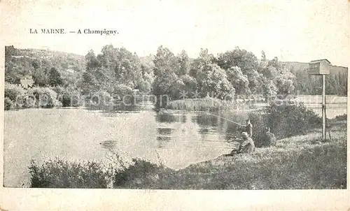 AK / Ansichtskarte Champigny_Marne Aux bords de la Marne Champigny Marne