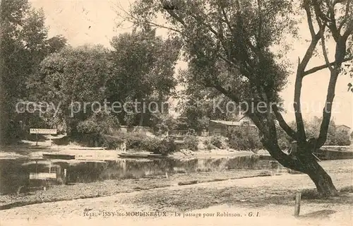 AK / Ansichtskarte Issy les Moulineaux Passage pour Robinson Issy les Moulineaux