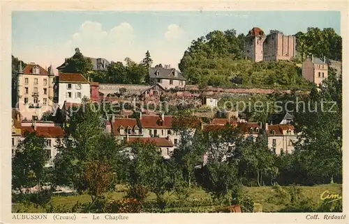 AK / Ansichtskarte Aubusson_Creuse Le Chapitre Aubusson Creuse