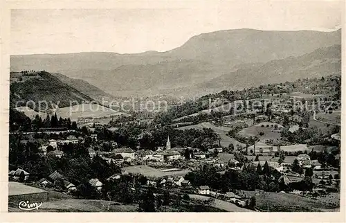 AK / Ansichtskarte Saint Geoire en Valdaine Vue generale Colline Saint Franc Montagnes de Savoie Saint Geoire en Valdaine
