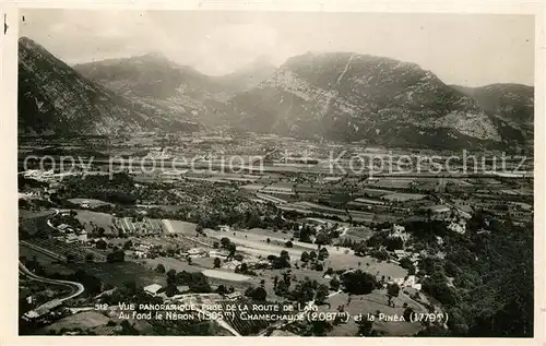 AK / Ansichtskarte Lans_Saone et Loire Panorama avec le Neron Chamechaude et la Pinea Alpes Lans Saone et Loire