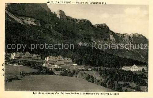 AK / Ansichtskarte Saint_Hilaire_du_Touvet Les Sanatoriums des Petites Roches Vallee du Graisivaudan 