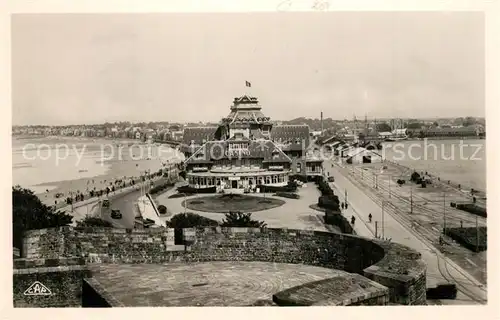 AK / Ansichtskarte Saint Malo_Ille et Vilaine_Bretagne Le Casino et le Sillon Saint Malo_Ille et Vilaine