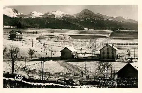 AK / Ansichtskarte Villard de Lans La Piste des Bains Station de Sport d Hiver Villard de Lans