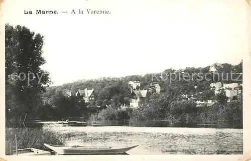 AK / Ansichtskarte La_Varenne Aux bords de la Marne La_Varenne