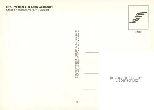 AK / Ansichtskarte Weinaehr Fliegeraufnahme Weinaehr