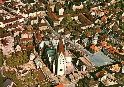 AK / Ansichtskarte Paderborn Fliegeraufnahme Dom Paderborn