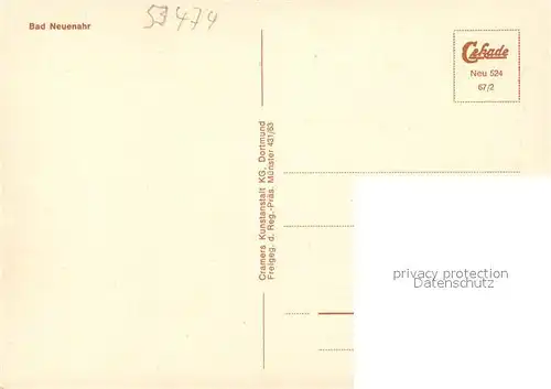 AK / Ansichtskarte Neuenahr Ahrweiler_Bad Fliegeraufnahme Kirche Neuenahr Ahrweiler_Bad