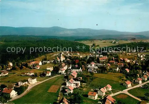 AK / Ansichtskarte Spiegelau Fliegeraufnahme Kirche Spiegelau