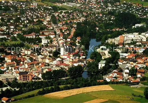 AK / Ansichtskarte Regen Fliegeraufnahme Regen