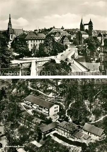 AK / Ansichtskarte Esslingen_Neckar Krankenhaus Serach Esslingen Neckar