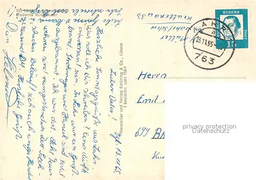 AK / Ansichtskarte Lahr_Baden Rundhaeuser Lahr_Baden