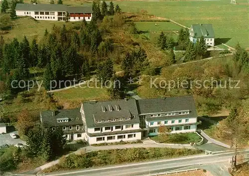 AK / Ansichtskarte Astenberg Jugendherberge Fliegeraufnahme Astenberg