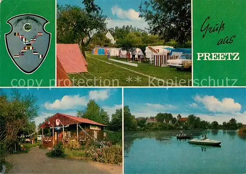 AK / Ansichtskarte Preetz_Holstein Campingplatz am Kirchsee Preetz_Holstein