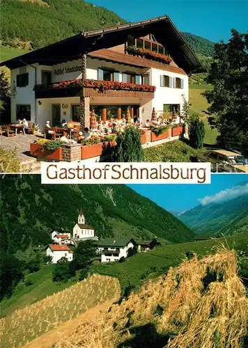 AK / Ansichtskarte Schnals_Bozen_Suedtirol Gasthof Schnalsburg Schnals_Bozen_Suedtirol